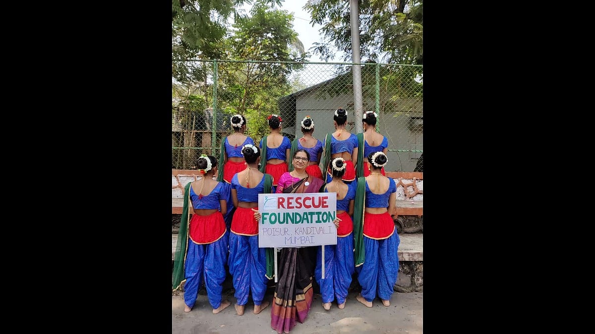 The girls are given education and skill training to make them independent 